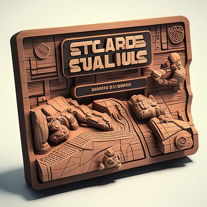 نموذج ثلاثي الأبعاد لآلة CNC ألعاب st Star Wars Galactic Battlegrounds Clone Campaigns gameRELIE